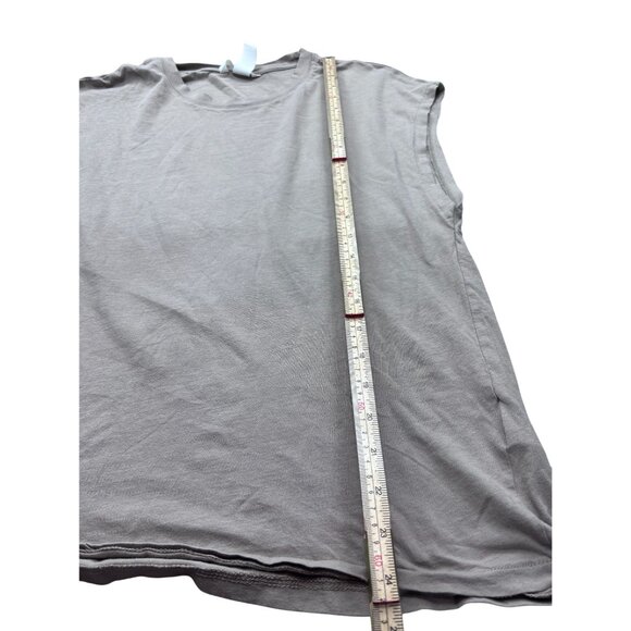 Tan H&M Basics Womens Loose Fit T-Shirt XS - Picture 5 of 9